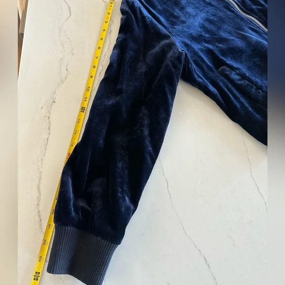 NWTs J Crew Velvet Bomber Jacket - Picture 14 of 16